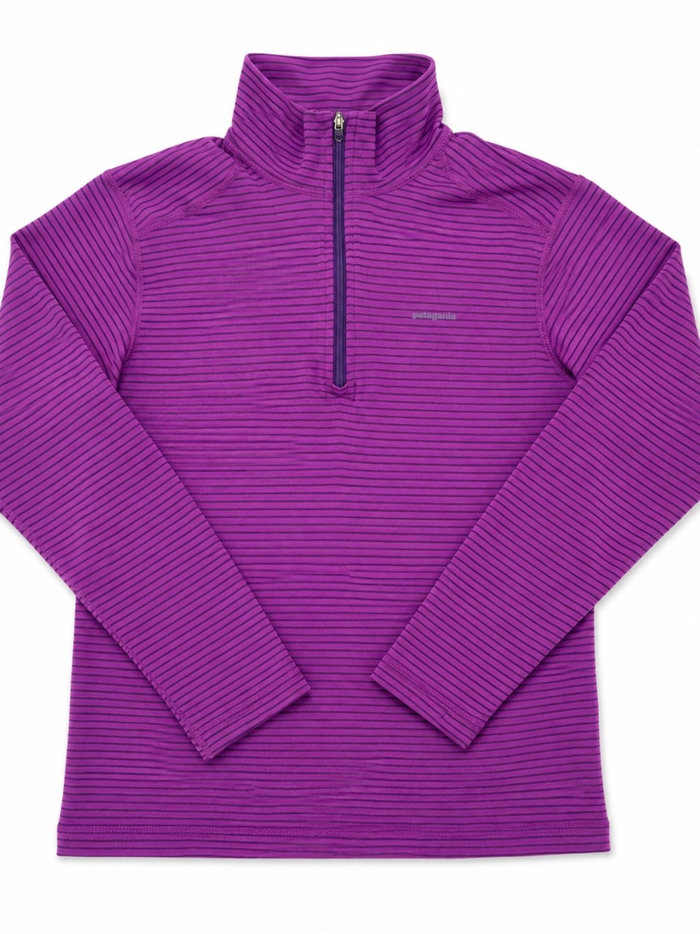 Patagonia Kids Purple Half-Zip Rashguard